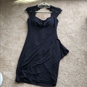 Lovely Dark Grey Cocktail Dress